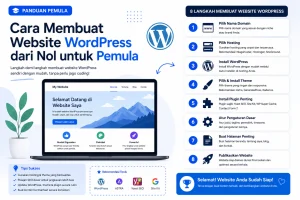 Cara Membuat Website WordPress dari Nol untuk Pemula