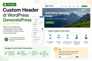 Tutorial Custom Header di WordPress GeneratePress